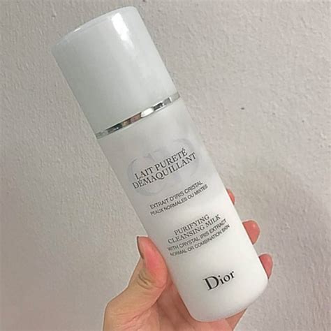 christian dior purifying cleansing milk normal combination skin ingredients|dior water lily cleanser.